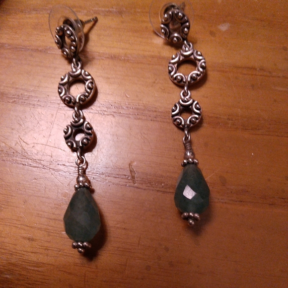 Vintage Joan Rivers Sterling Silver 925 India Tourmaline Stone - Picture 3 of 12